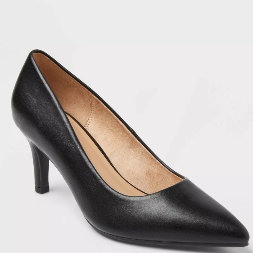 A New Day Cindy Mid High Heels Pump with Memory Foam Insole Size 8.5